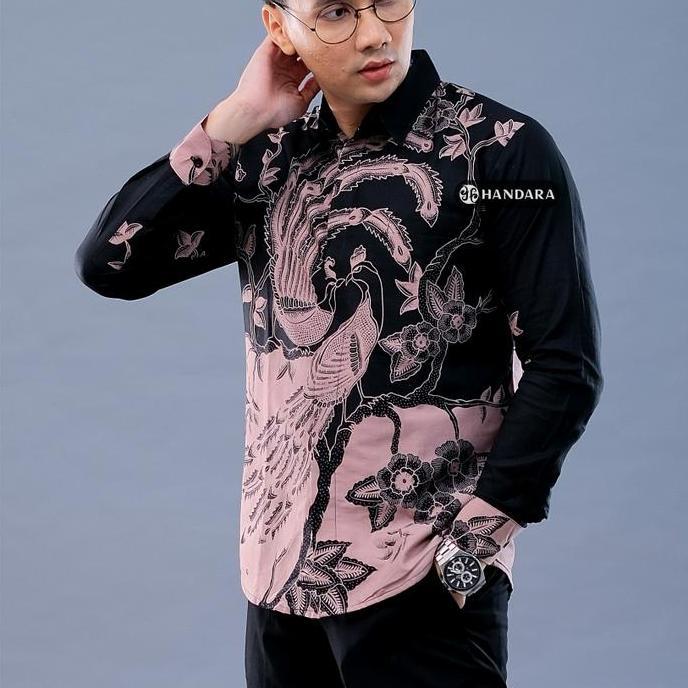 Batik Handara - Asmara Manyura Kemeja Pria Furing Erro Original