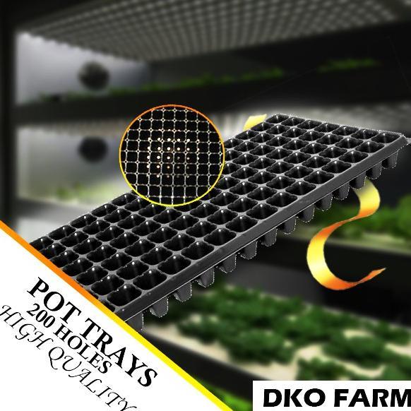 Bisa Cod Tempat Semai Benih/Pot Tray Semai Bibit 200 Lobang ><