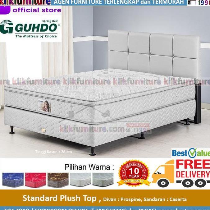 Standard Plush Top Guhdo (Full Set 180X200Cm) Prospine Caserta