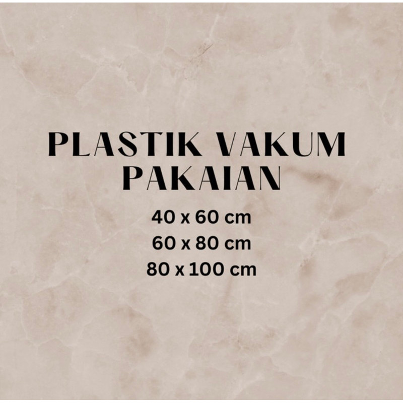 Plastik Vakum Pakaian