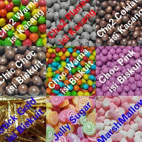 Kue Lebaran / Coklat Lebaran / Coklat Toples Bunga / Parsel Lebaran