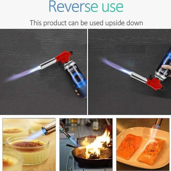 JLD Flame Gun/Torch Gas Mini Alat Pemantik Api Las Bakar Tabung
