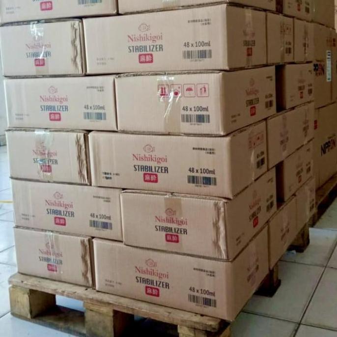 Bius ikan koi Nishikigoi stabilizer koi anesthetic, arwana 100ml