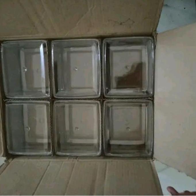 12 pcs toples kue kering 500 gram toples lebaran toples mika bening toples kotak 250gram toples bula