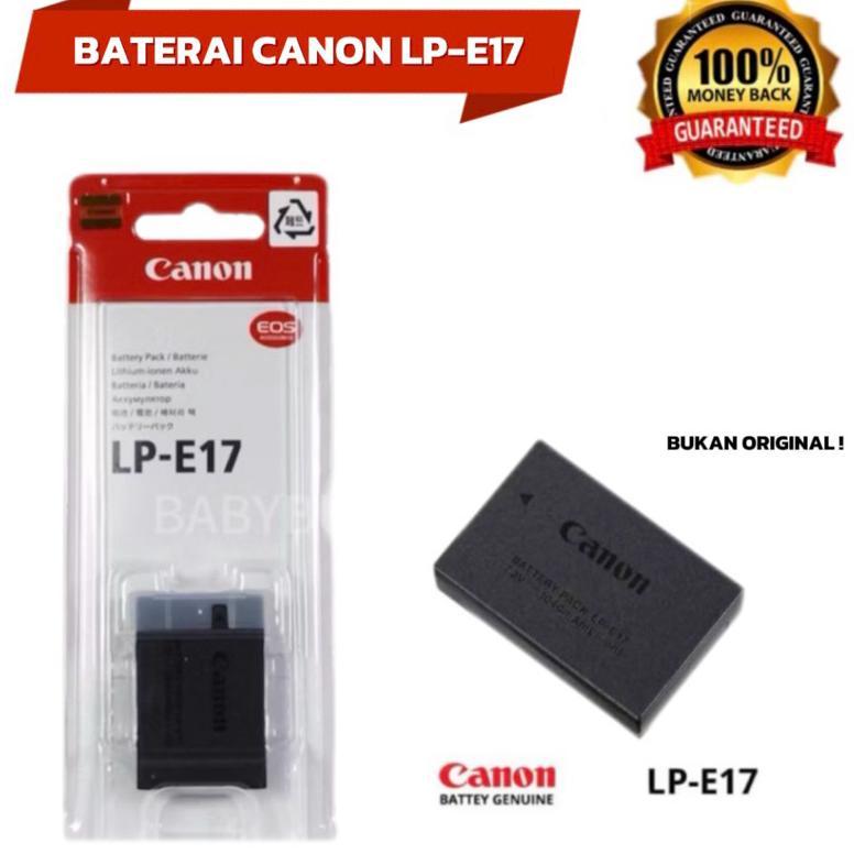 TERBARU BATERAI CANON LP-E17 For 750d 800d 8000d M3 760d 250d 200d Bukan Original