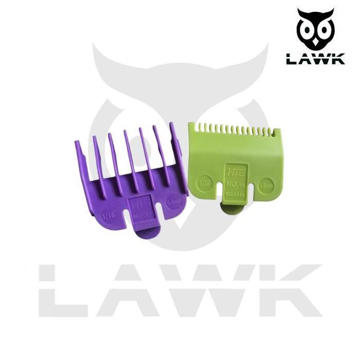 Popapipu- Sepatu Wahl Ukuran 0,5 Dan 1,5 Set Comb Clipper Sepatu Mesin Cukur