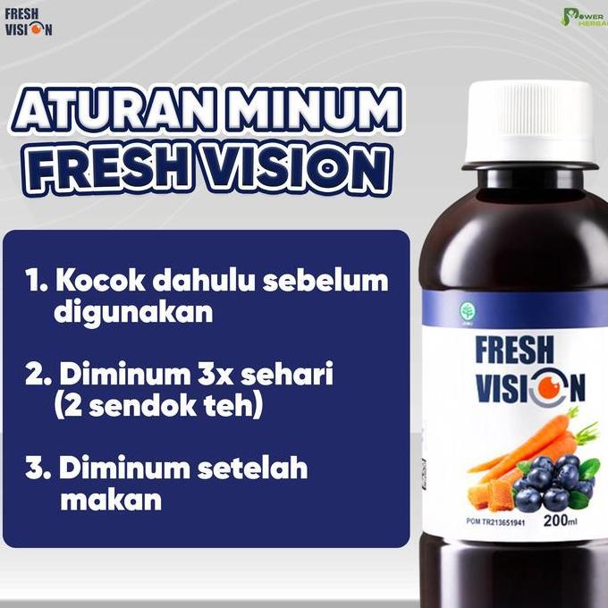 Clearx- [Fresh Vision Mini] Paket 2 Botol Fresh Vision - Mata Fresh Bebas Beraktivitas [Bpom & Halal