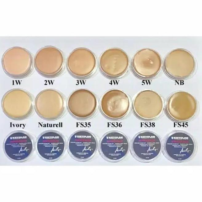 Lansungkirim- Mini Kryolan Supracolor Foundation - 8Ml