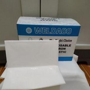 Apron Plastik Tebal - Apron Disposable - Celemek Plastik - Apron MEDIS - PE Apron ONEHEALTH