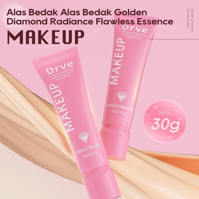 Lansungkirim- Drve Diamond Radiance Flawless Foundatiob Perfect Skintint Skin-Like Healthy Finish Pe