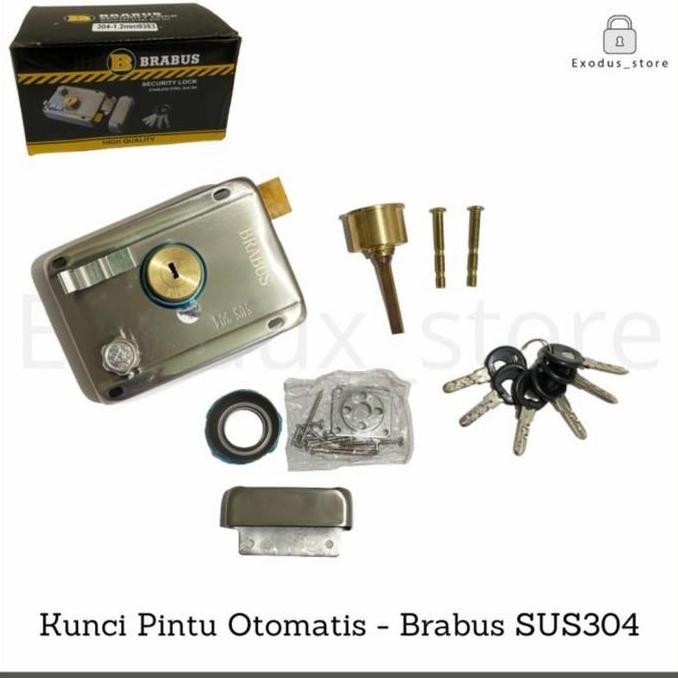 Kunci otomatis pintu stainless