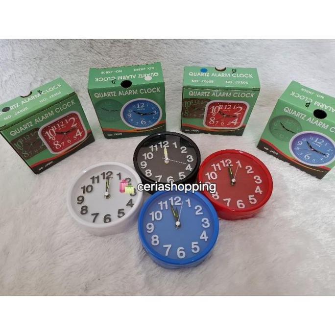 LOLY JAM MEJA BULAT JX809 DIAMETER 10 CM