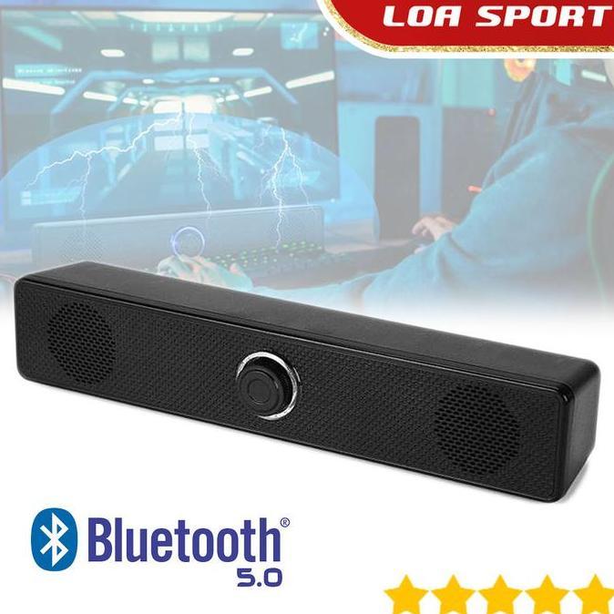 Speaker Soundbar Mini Bluetooth 5.0 AUX Input Gaming Home Theater