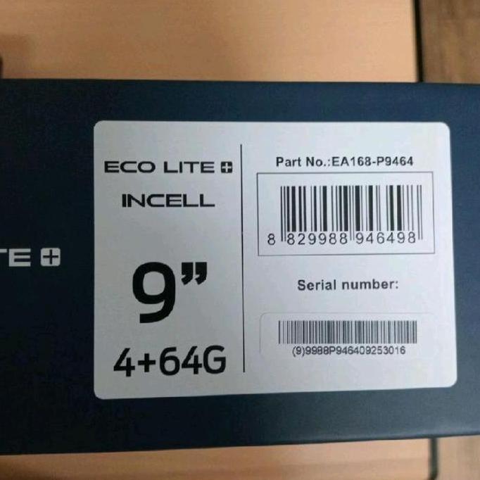 ORCA ANDROID ORCA ADR-9988 ECO LITE+ SERIES NFC 4GB/64 9INCH WERLLES CARPLAY