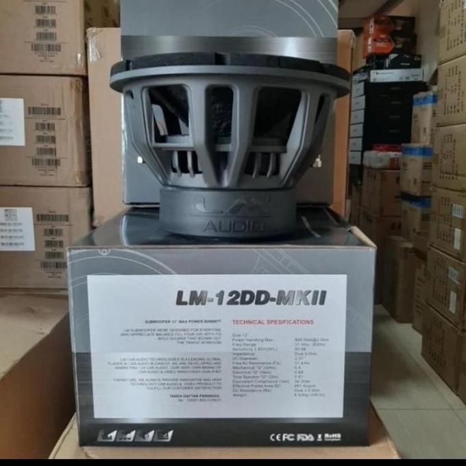 SUBWOFER LM AUDIO -12 DD-MK II