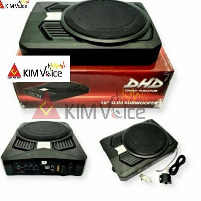 Subwoofer Kolong DHD-450NB 10 Inch Slim Subwoofer