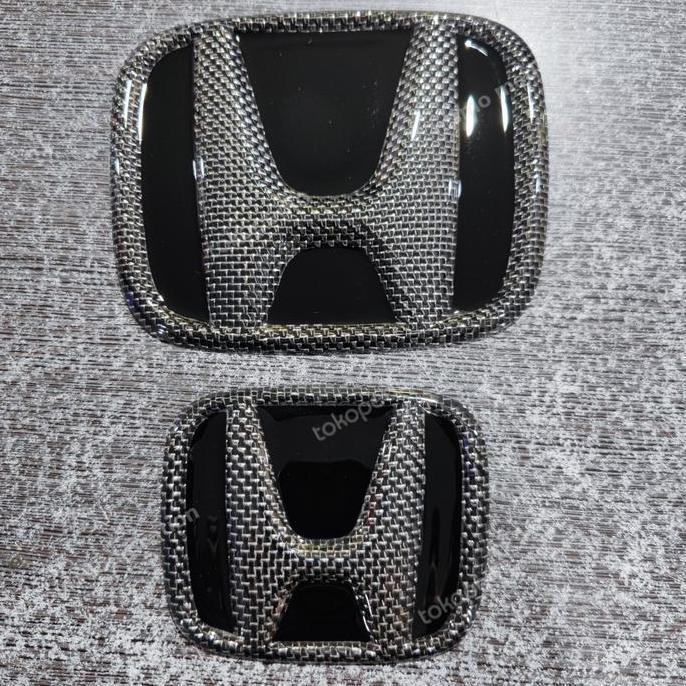 HARGA DISC - emblem Honda carbon Honda Freed