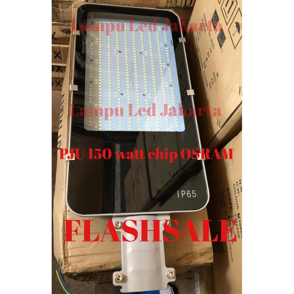 Lampu PJU LED 150watt chip OSRAM. Streelight PJU murni 150w 150 watt original