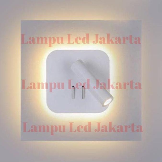 Lampu dinding kamar tidur hotel 6watt. Lampu baca dinding hotel 6w terlaris