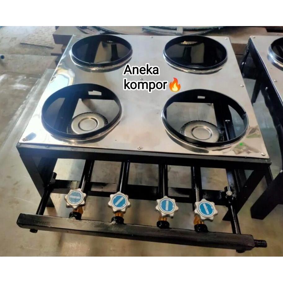 Kompor Serabi 4 Tungku