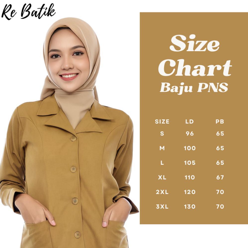 Termurah Baju Dinas Wanita Setelan Rok Pns Wanita Elegan Khaki Tua Baju Dinas Pemda Wanita Keki Muda