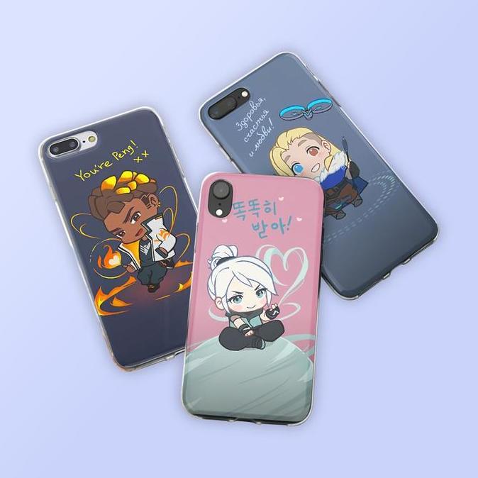 Player Card Personalized Case - Semua dan Tipe HP - VALORANT