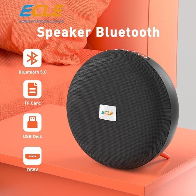 ECLE BS-36D Speaker Bluetooth Wireless Led Portabel Speaker Super