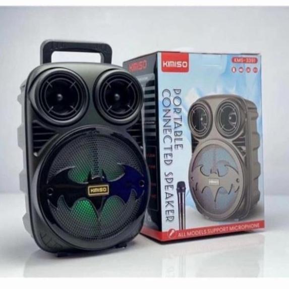 Speaker Bluetooth Portable 6,5 inchi Kimiso 3391 / Series Batman