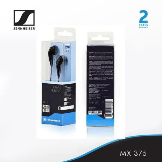 Earphone headset SENNHEISER MX 375