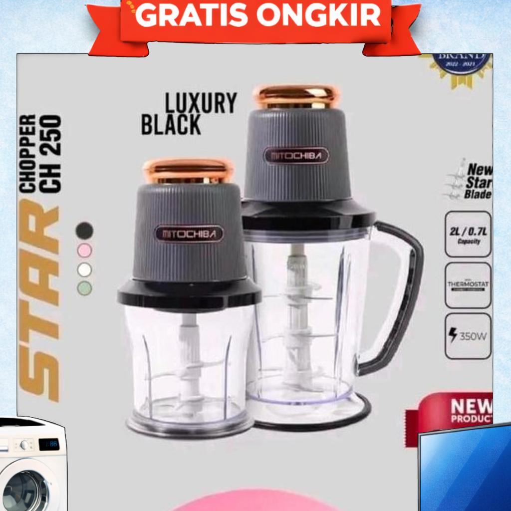 Mitochiba Food Chopper Ch250 - Mito Ch 250 Food Chopper Blender Mito Original