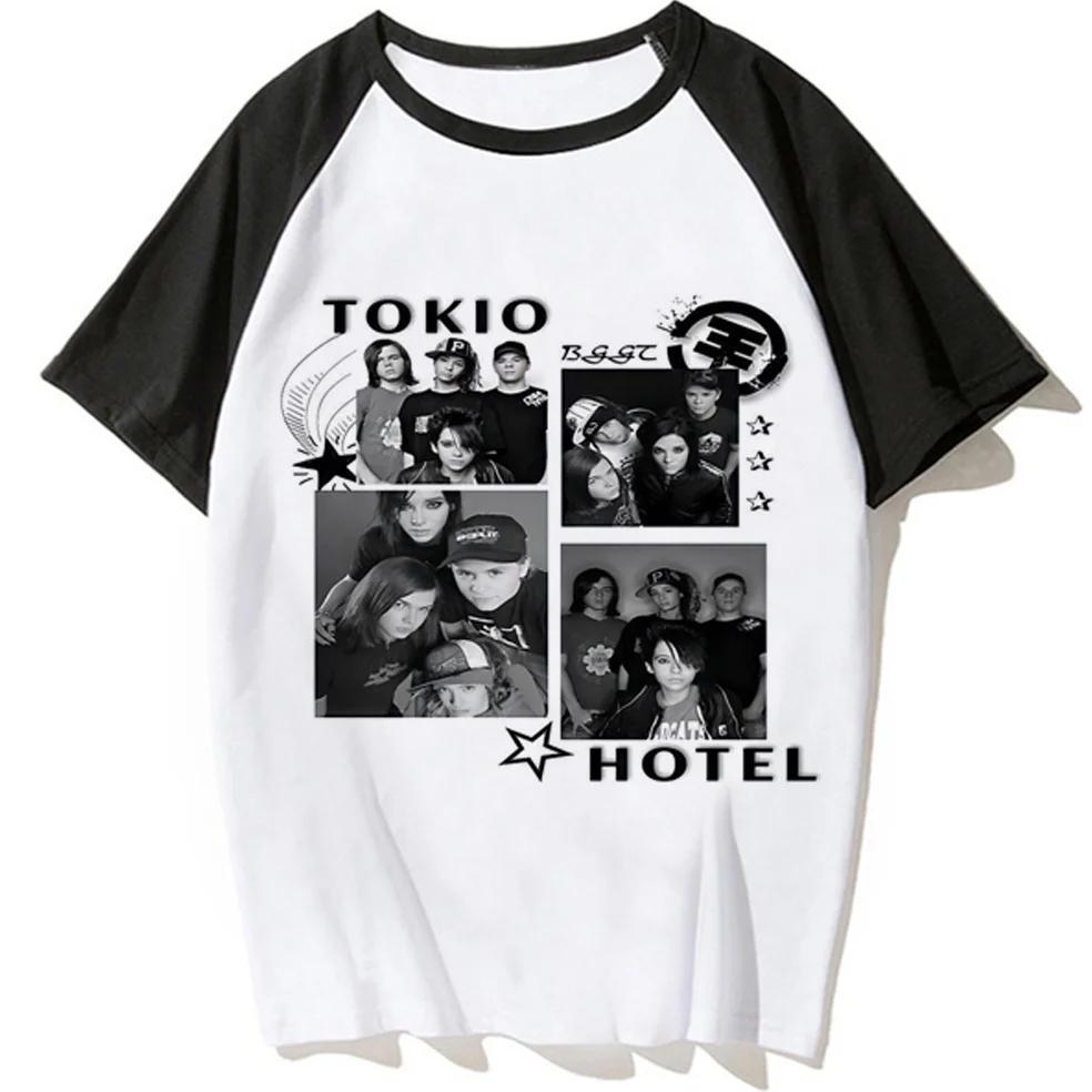 Tokio Hotel Tee women anime Tee female 2000s anime Japanese clothing