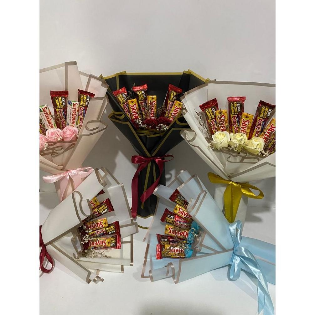 Buket Coklat / Chocolate Bouquet Kado Ulang Tahun / Anniversary