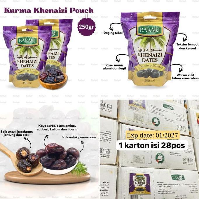 OISHION KURMA BARARI POUCH 500GR 250GR BARARI SAYER POUCH 500GR BARARI AJWA POUCH 250GR BARARI ZAHID