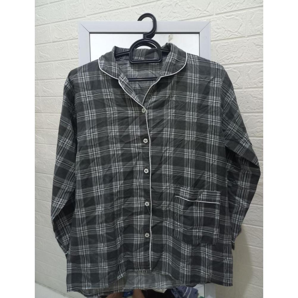 Diskont Preloved Atasan Piyama Pria Piyama Wanita Grey