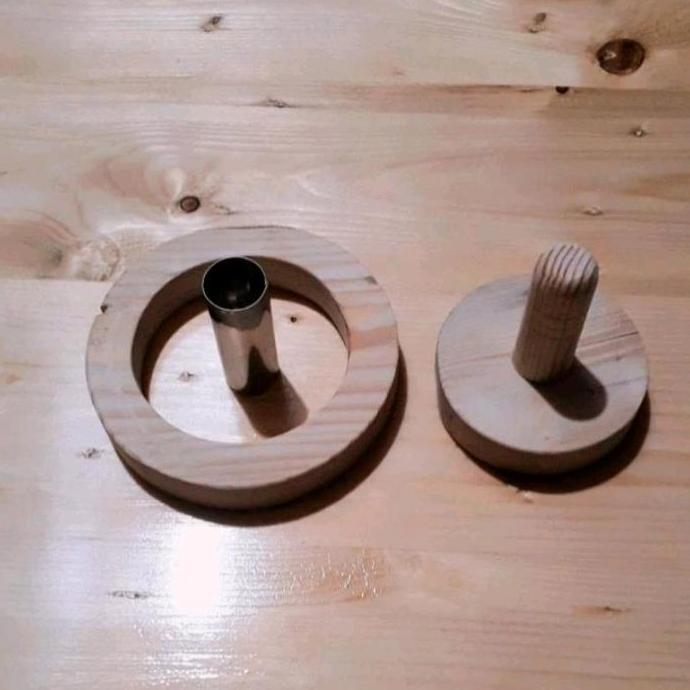 Kayu Cetakan Donat & Bomboloni  Set