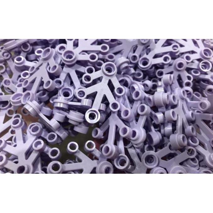 Lego plant leaves 4 x 3 light purple 2423