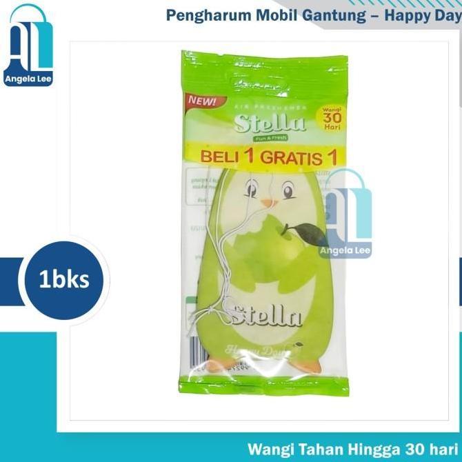 Stella Fun n Fresh Pengharum Parfum Pewangi Mobil Gantung pinguin lucu