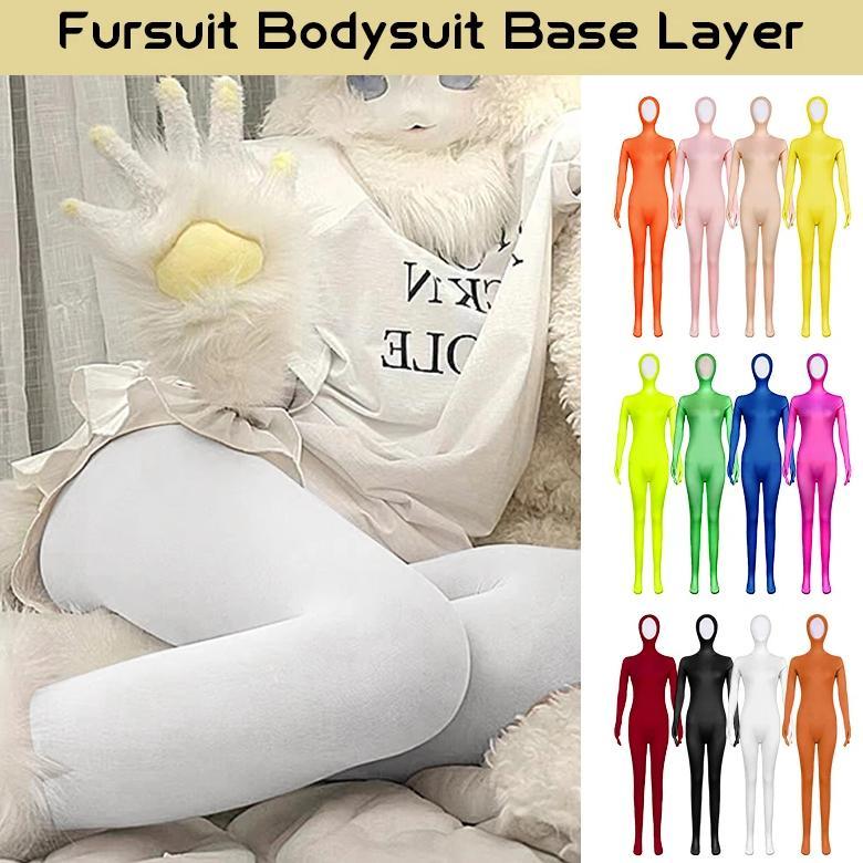 150-190 Zentai Cosplay Suit Leotard Bodysuit Base Layer Full Body Tight Long Sleeved Jumpsuit For Ad