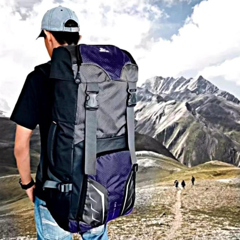 Tas Ransel Gunung 70Liter / Tas Camping Outdoor Traveling mudik