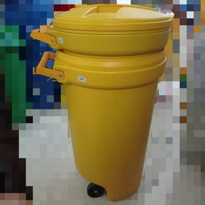 Tempat sampah roda 120 liter / tong sampah roda 120 liter