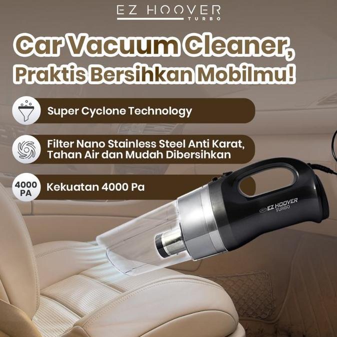 Vacuum Vacum Cleaner Mobil Portable Jaco Ez Hoover Penyedot Debu Mobil