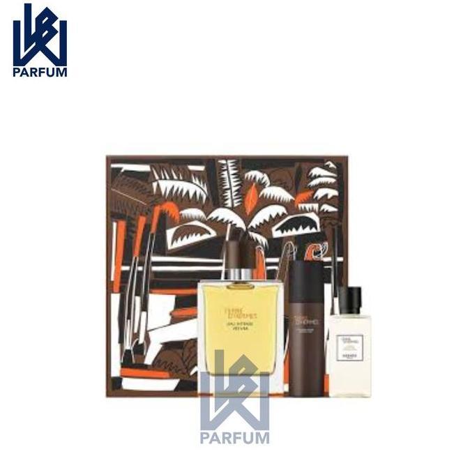 TERBAIK Parfum Hermes Terre D'Hermes Eau Intense Vetiver EDP Gift Set
