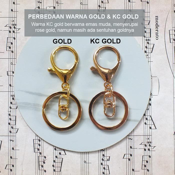 (Ready) Keychain Ring + Lobster Clasp (Ring Gantungan Kunci + Kokot Udang) Bestseller