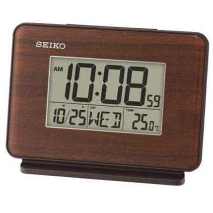 Seiko QHL068B - Jam Meja Digital Dual Alarm