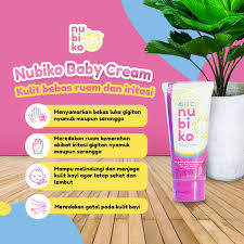 Nubiko Penghilang Bekas Luka Untuk Anak Bayi /  Baby Cream / Skincare Lotion Anak 50gr