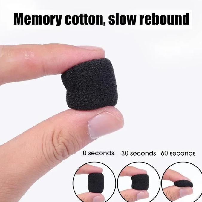 Volwe- Busa Mic Clip On Headset - Spon Mic Mini Lidi Kecil - Foam Microphone