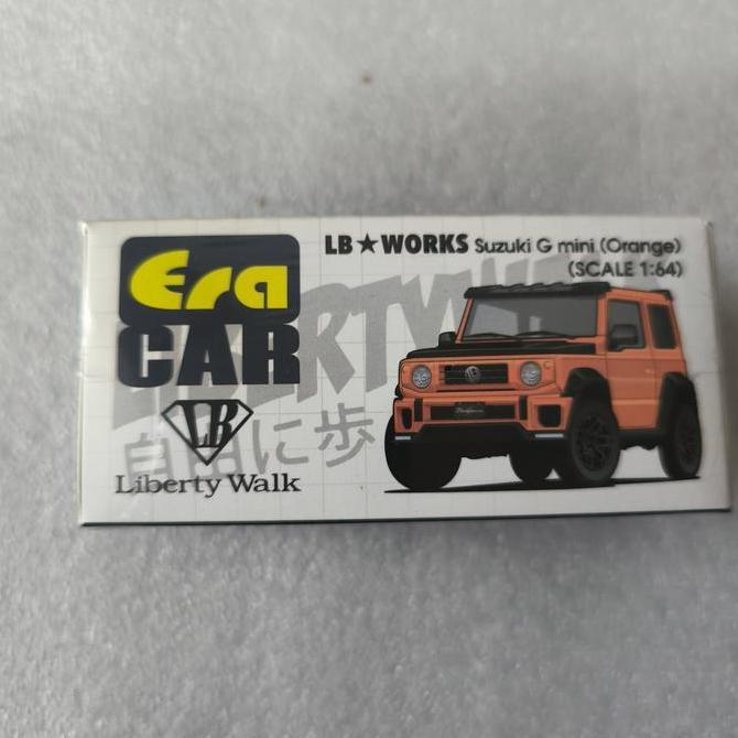 Promo ERA CAR 1/64 LB WORKS SUZUKI G MINI ORANGE Diskon