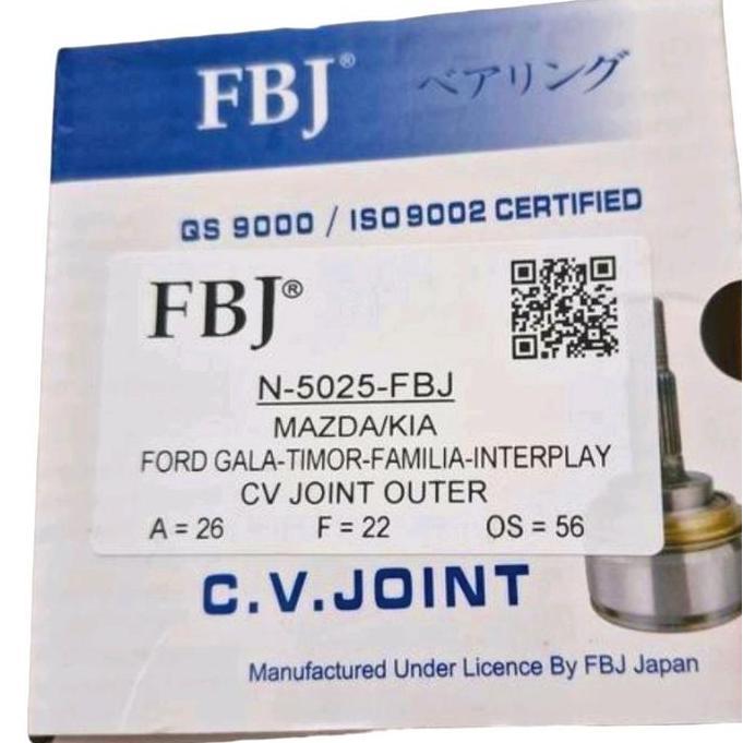 Promo CV Joint As Roda Luar Mazda 323 Interplay Ford Laser Gala Kohel Kokel Outer Mazda 323 Interpla