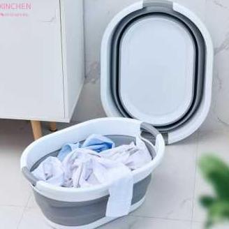 Clafour- Baskom Ember Lipat Laundry Kotak Besar Portable Serbaguna
