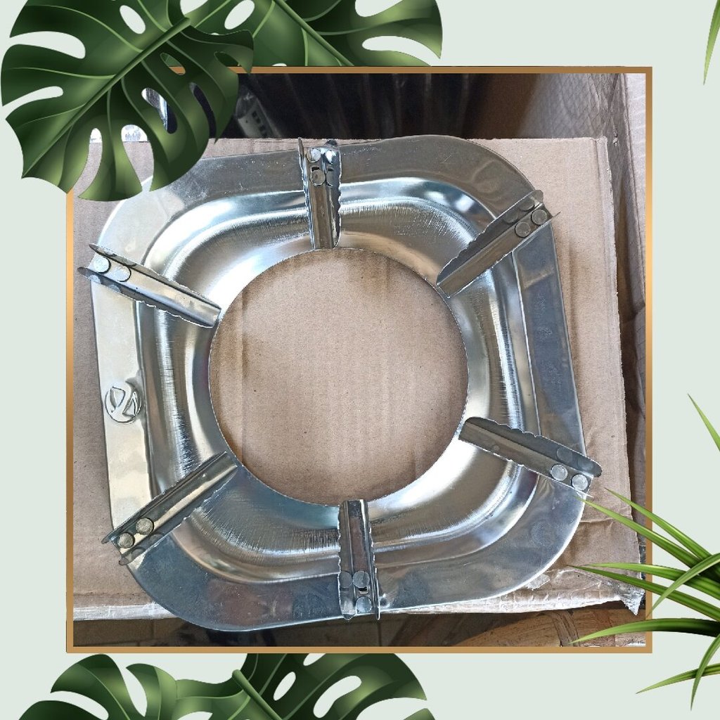 (Stainless) Tatakan/Tataan/Dudukan Kompor Rinnai, Rinai Kaki 6